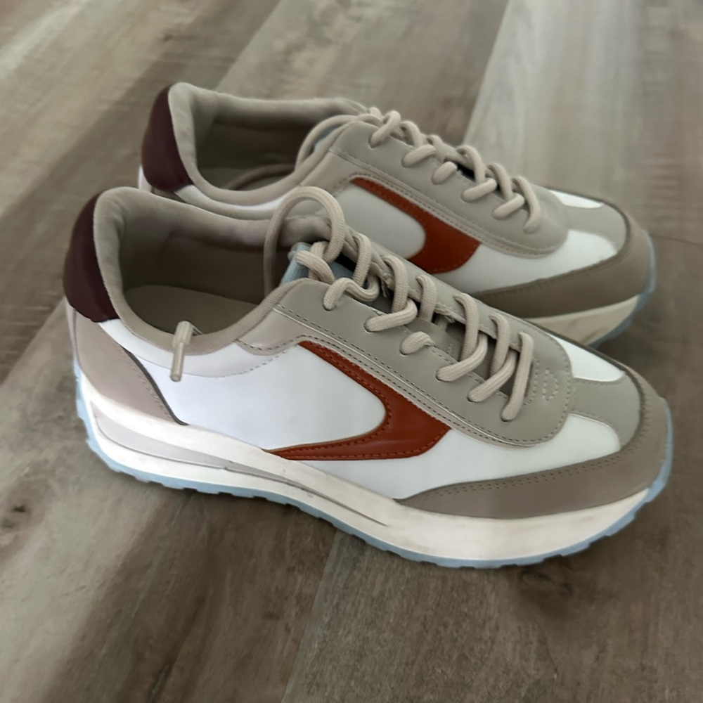 Grey & White Wild Fable Sneakers